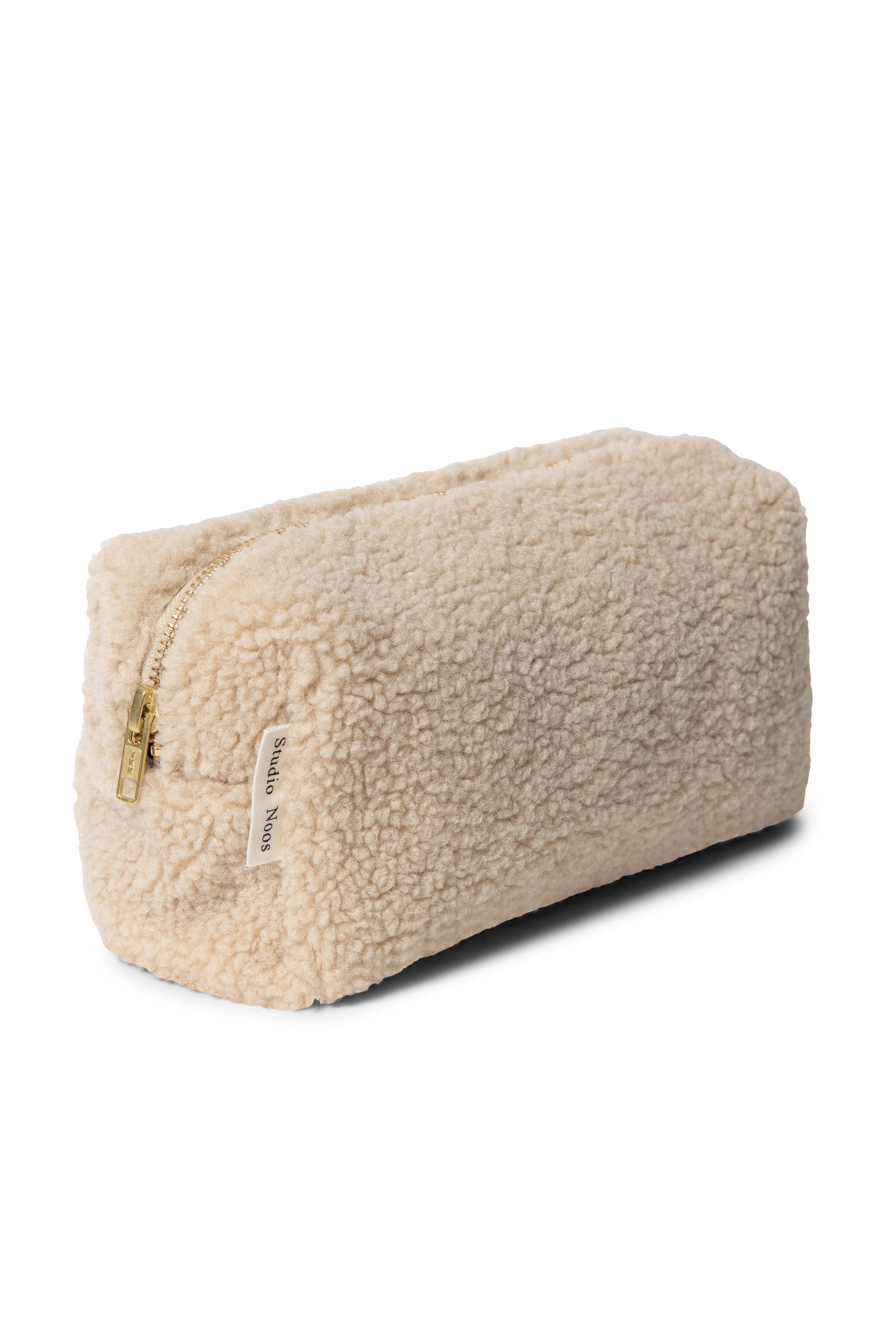 Ecru Teddy pouch