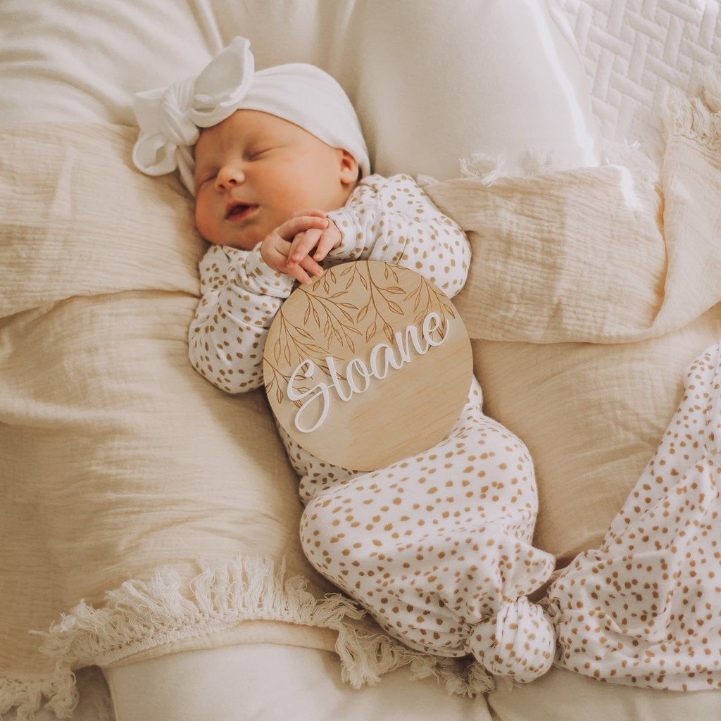 BEIGE | Fringe Swaddle