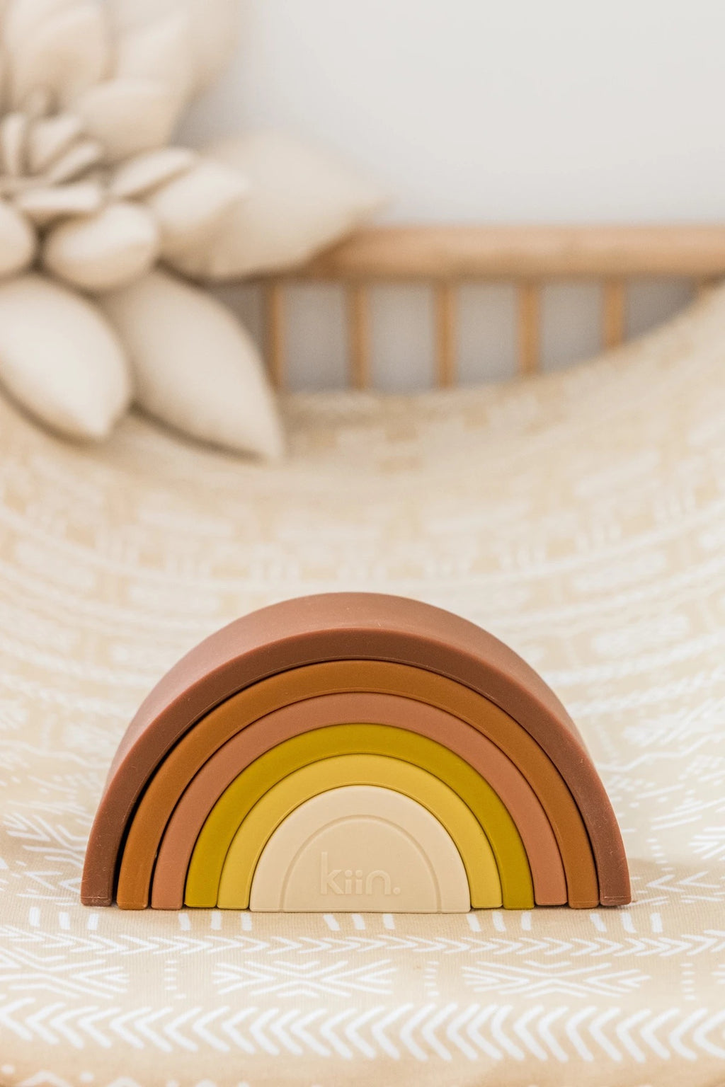 Silicone Stacking Rainbow