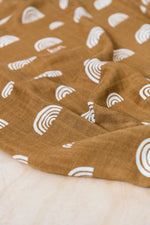 Organic Swaddle | UMBER Rainbow