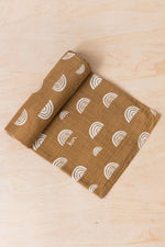Organic Swaddle | UMBER Rainbow