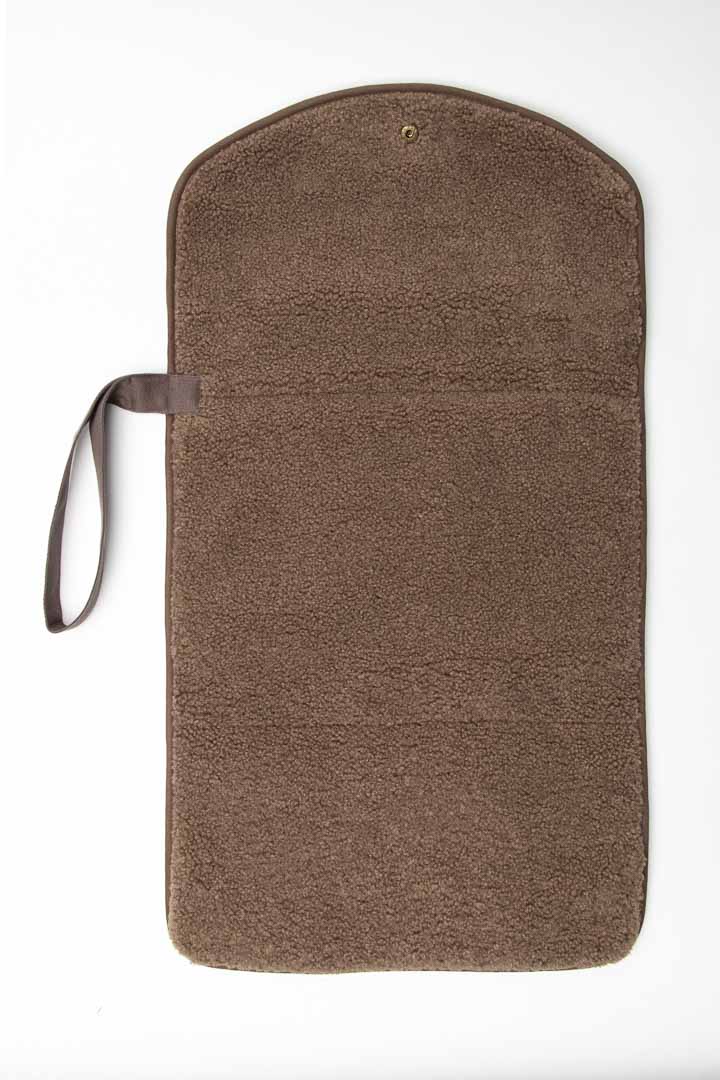 Brown Teddy Changing Mat