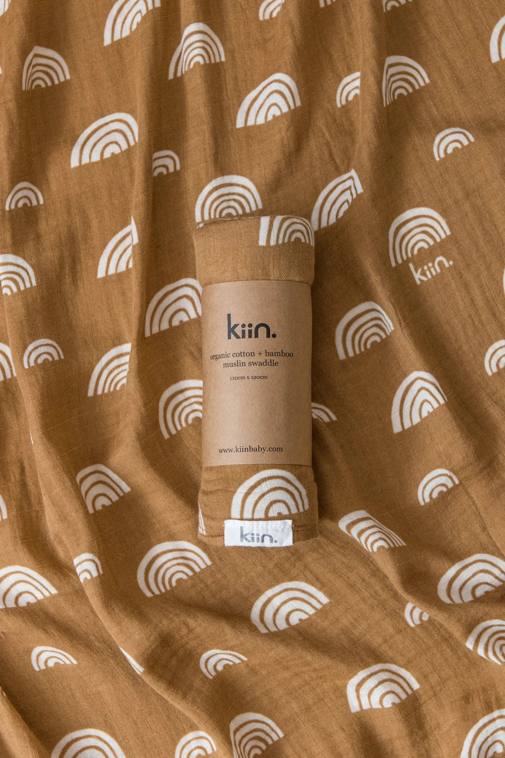 Organic Swaddle | UMBER Rainbow