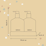 BABY DUO (HAIR/BODY WASH & LOTION + TRAY - GENTLE PEAR)